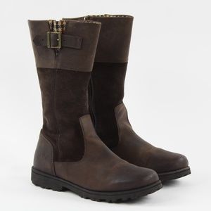 Timberland Maplebrook Girl Zip Buckle Leather Boot